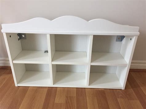 IKEA Hensvik wall mounted shelf : White wall mounted book case/ shelf unit | in Bracknell ...