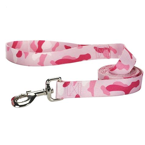 Casual Canine Camo Dog Leash - Pink | BaxterBoo