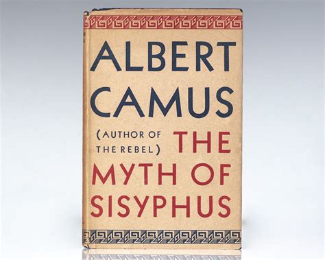 The Myth of Sisyphus Albert Camus First Edition Rare