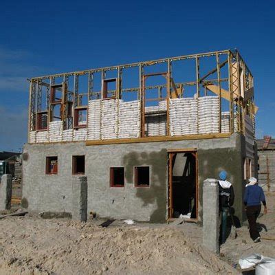 Eco~Architecture & Eco~Living: Sand Bag House by Luyanda Mpahlwa, MMA ...