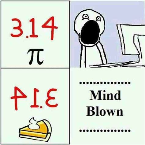 Pi Pie | Nerd humor, Pi jokes, Math jokes