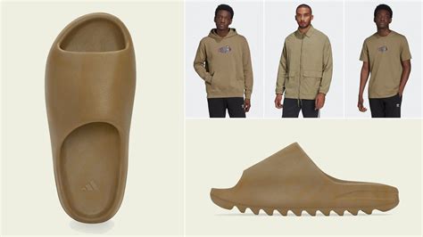 YEEZY Slide Ochre Shirts Clothing Outfits to Match