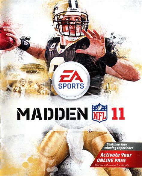 Madden NFL 11 cover or packaging material - MobyGames