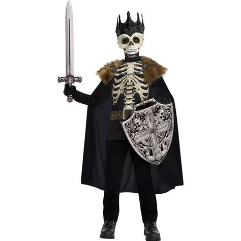 Child Dark King Skeleton Costume | Party City