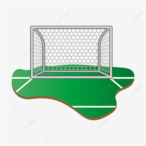 Football Field Goal Clipart PNG Images, Goal Green Grass Football Goal Clip Art, Football Goal ...