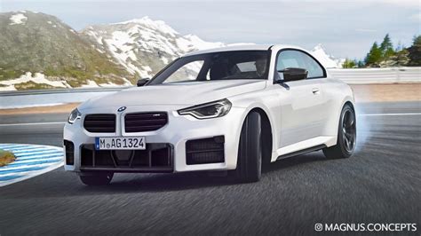 2023 BMW M2 (G87) gets rendered again with a new front bumper look