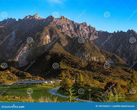 The Majestic Mount Kinabalu with Beautiful Sunrise Kundasang,Sabah Borneo,Malaysia. the Amazing ...