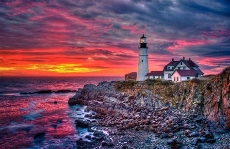 Portland, Maine | Portland head light, Lighthouse pictures, Lighthouses photography