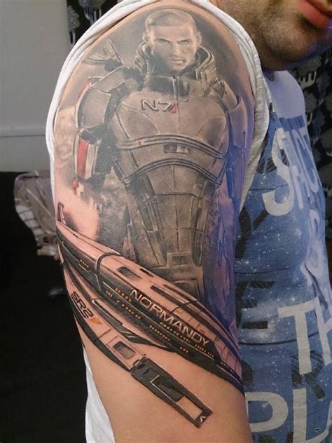 Mass Effect Tattoo Credit: Alexandru Ioan Ozun | Mass effect tattoo ...