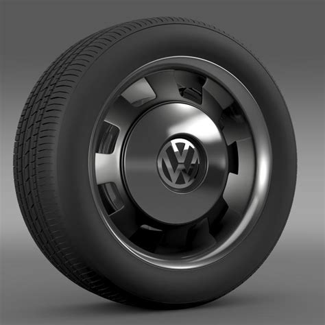 VW Beetle Classic wheel by CreativeIdeaStudio | 3DOcean