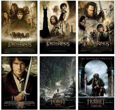 Lords of the rings and hobbit in order movies | The hobbit, Lord of the rings, Lord