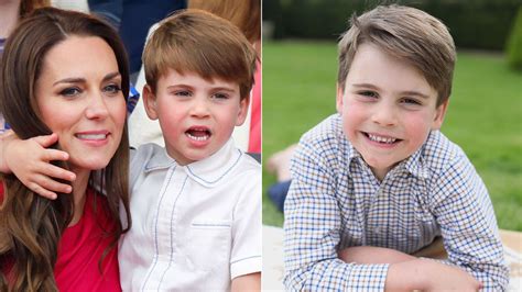 Prince Louis beams in new birthday photo taken by mother Kate Middleton ...