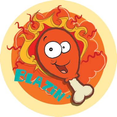 Scratch N Sniff Stickers - Hot Wings - 641585410442