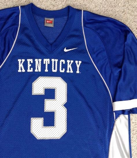 Men XL (read size info!) KENTUCKY WILDCATS FOOTBALL JERSEY Blue/White ...