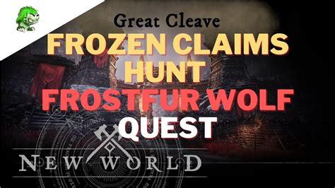 New World Frozen Claims Hunt [Frostfur Wolf location] - YouTube