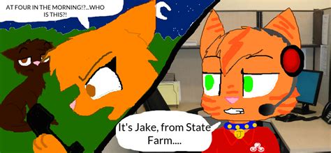 Warriors Parody-Jake, From State Farm by ashley0715 on DeviantArt