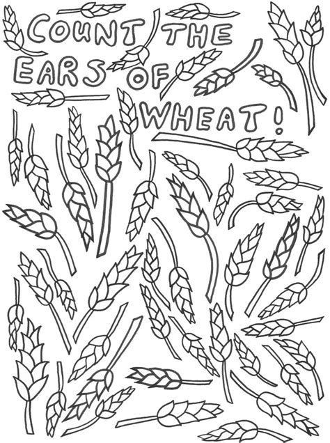 Count the Ears of Wheat - Harvest Festival Activity - Rooftop Post ...