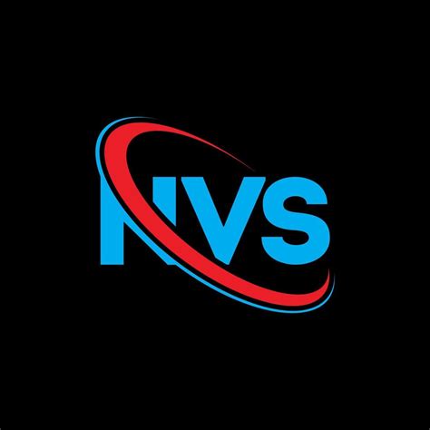 NVS logo. NVS letter. NVS letter logo design. Initials NVS logo linked ...