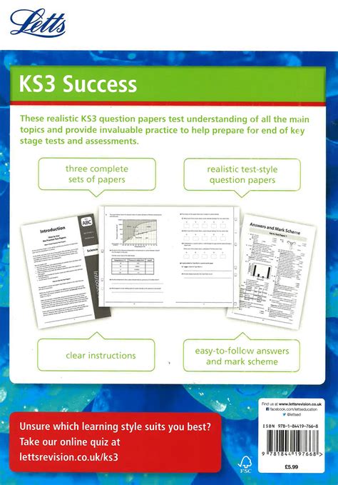 Ks3 Science Practice Test Papers (Letts Ks3 Revision Success) - BookXcess Online