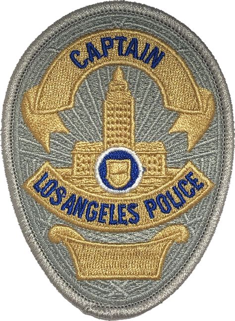 Lapd Captain Badge