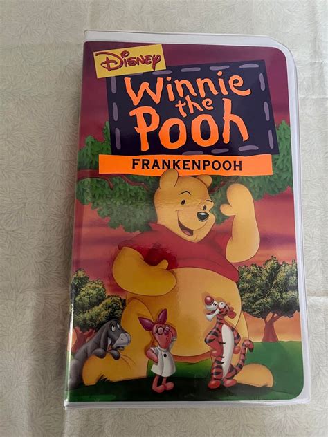 Disney Winnie the Pooh Frankenpooh VHS - Etsy