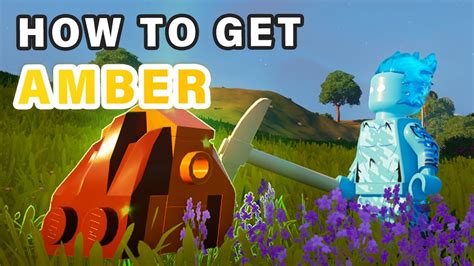 How to get Rough Amber & Cut Amber LEGO Fortnite - YouTube