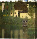 Gustav Klimt Water Castle painting anysize 50% off - Water Castle painting for sale