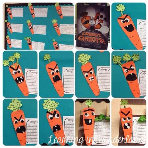 Creepy carrots craft – Artofit