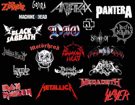 Metal Band Logos