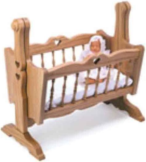 Free doll cradle plans easy build print ready PDF with instructions ...