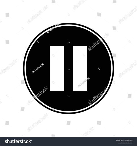 Pause Symbol Web Computer Icon Stock Vector (Royalty Free) 2166931085 | Shutterstock