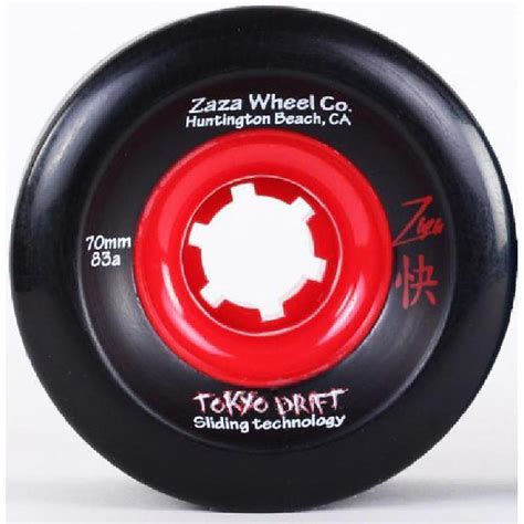 Longboard Sliding Wheels - Zaza Black Tokyo Drift 70mm – Longboards USA