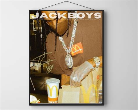 Travis Scott Jackboys Album Cover Poster III - Etsy