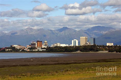 Anchorage Alaska Skyline Photograph by Bill Cobb - Fine Art America