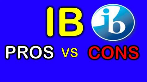 PROS AND CONS OF DOING THE IB | IS IB WORTH IT? | INTERNATIONAL BACCALAUREATE PROGRAM - YouTube