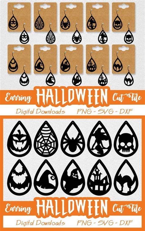 41+ Free halloween earring svg ideas | This is Edit