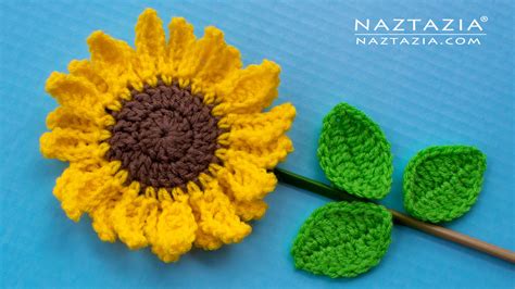 Crochet Sunflower - Naztazia