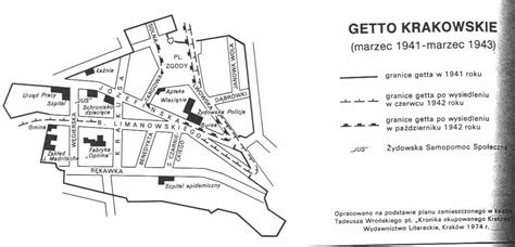 Kraków Ghetto Map