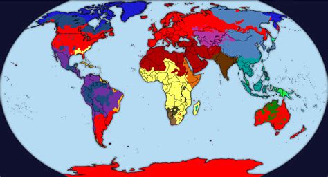 World Map of Races