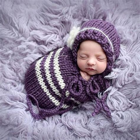 Aliexpress.com : Buy Newborn Little Baby Girl Photo Shoot Striped ...