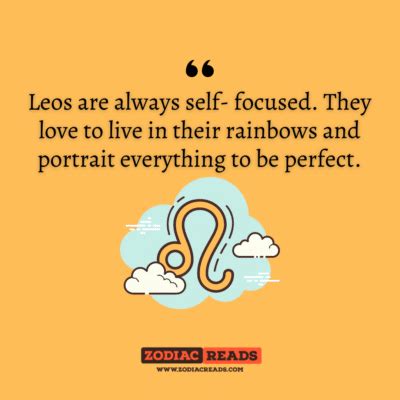 Leo Personality Quotes - ZodiacReads