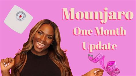 Mounjaro One Month Weight Loss Update - YouTube