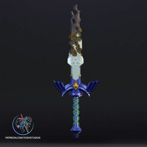 Master Sword TOTK Decayed 3d Print File STL - Etsy