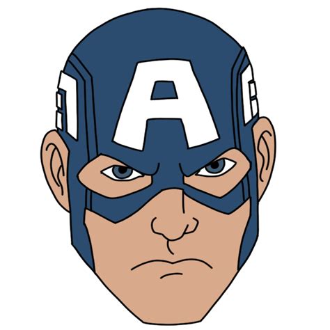 Captain America Cartoon Drawing | Free download on ClipArtMag