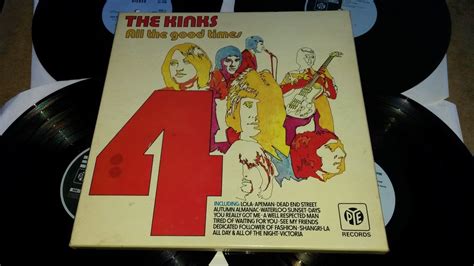 popsike.com - THE KINKS -ALL THE GOOD TIMES -RARE 4 x LP Box Set -1973 Uk PYE IIPP100- Ex+/Ex ...