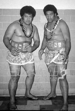 Afa and Sika the Samoans in Stampede Wrestling | World championship wrestling, Wrestling stars ...