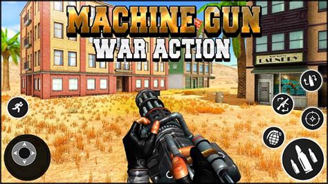 Machine Gun Games War Action: Guns Shooting Games APK for Android ...