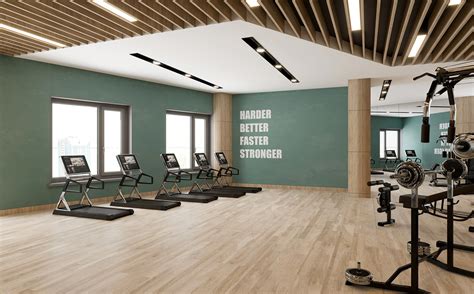 GYM Interior design :: Behance