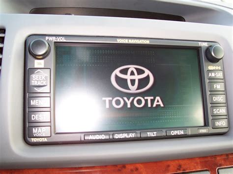 Toyota voice navigation b9010