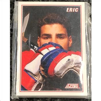 Eric Lindros Score 1990 Hockey Cards 30 | Property Room